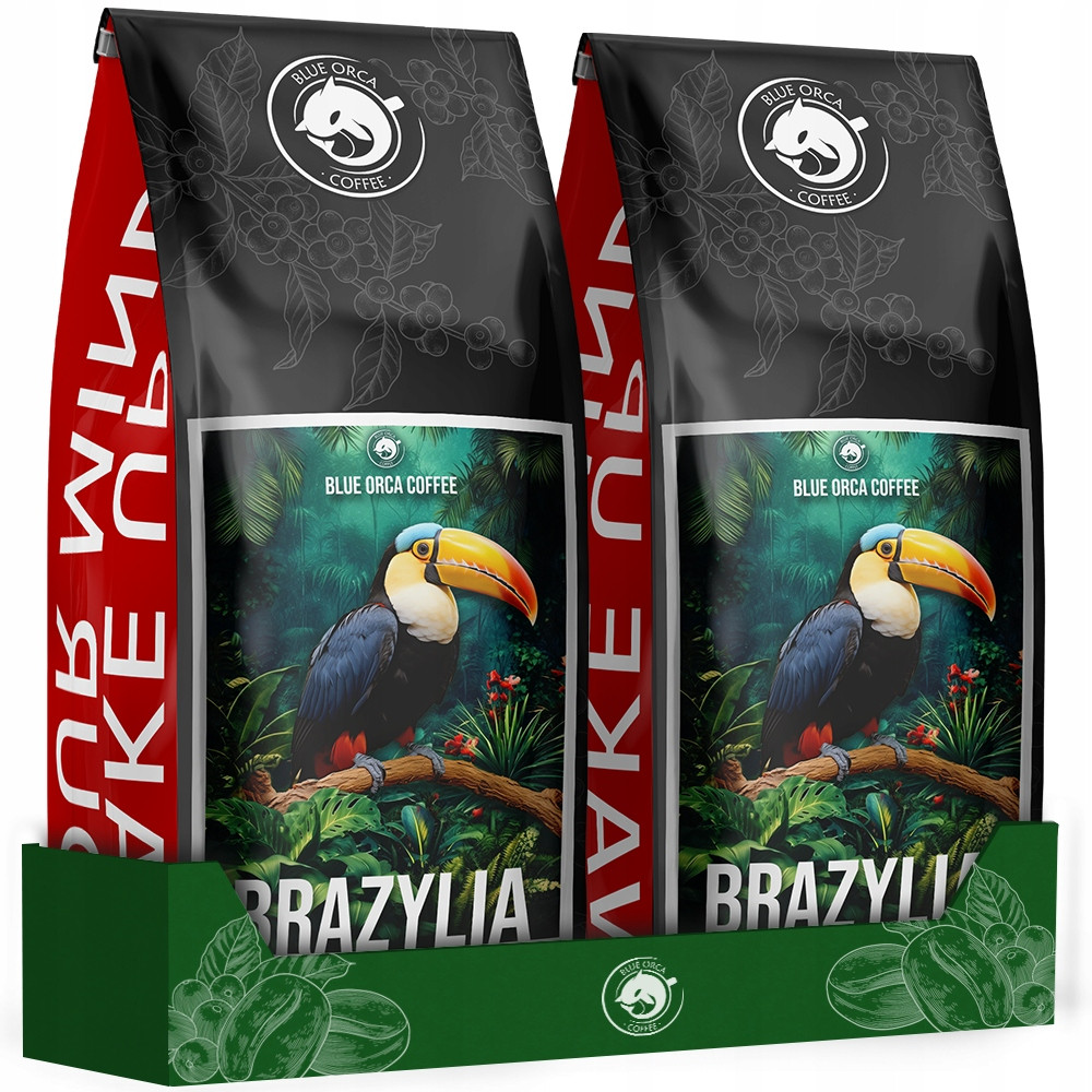 Káva Zrnková Brazílie Single Origin 2kg Čerstvě pražená 100% Arabica+bonus