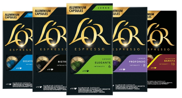 L'or MixPack Essential s Decaffeinato 50ks kapslí kompatibilních s
