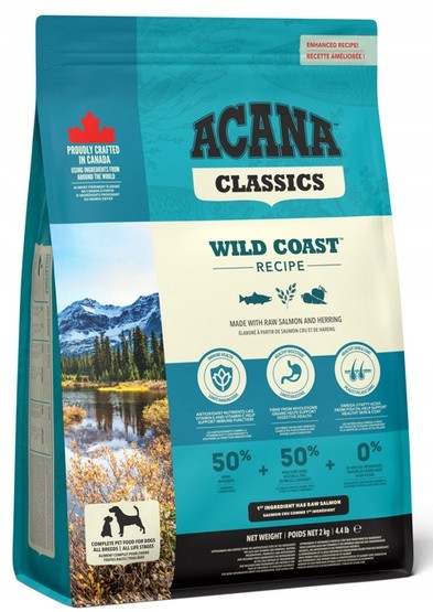 Suché krmivo pro psa Acana Wild Coast Dog 2 kg