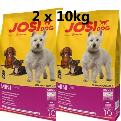Krmivo pro psy Josera JosiDog Mini 2 x 10 kg