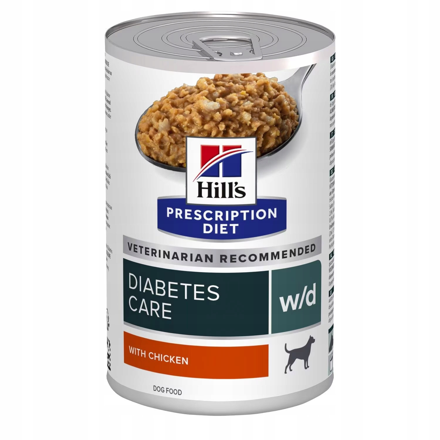 Hill's Canine W/d krmivo Wet pro psy s diabetes mellitus nadváhou 6x370 g
