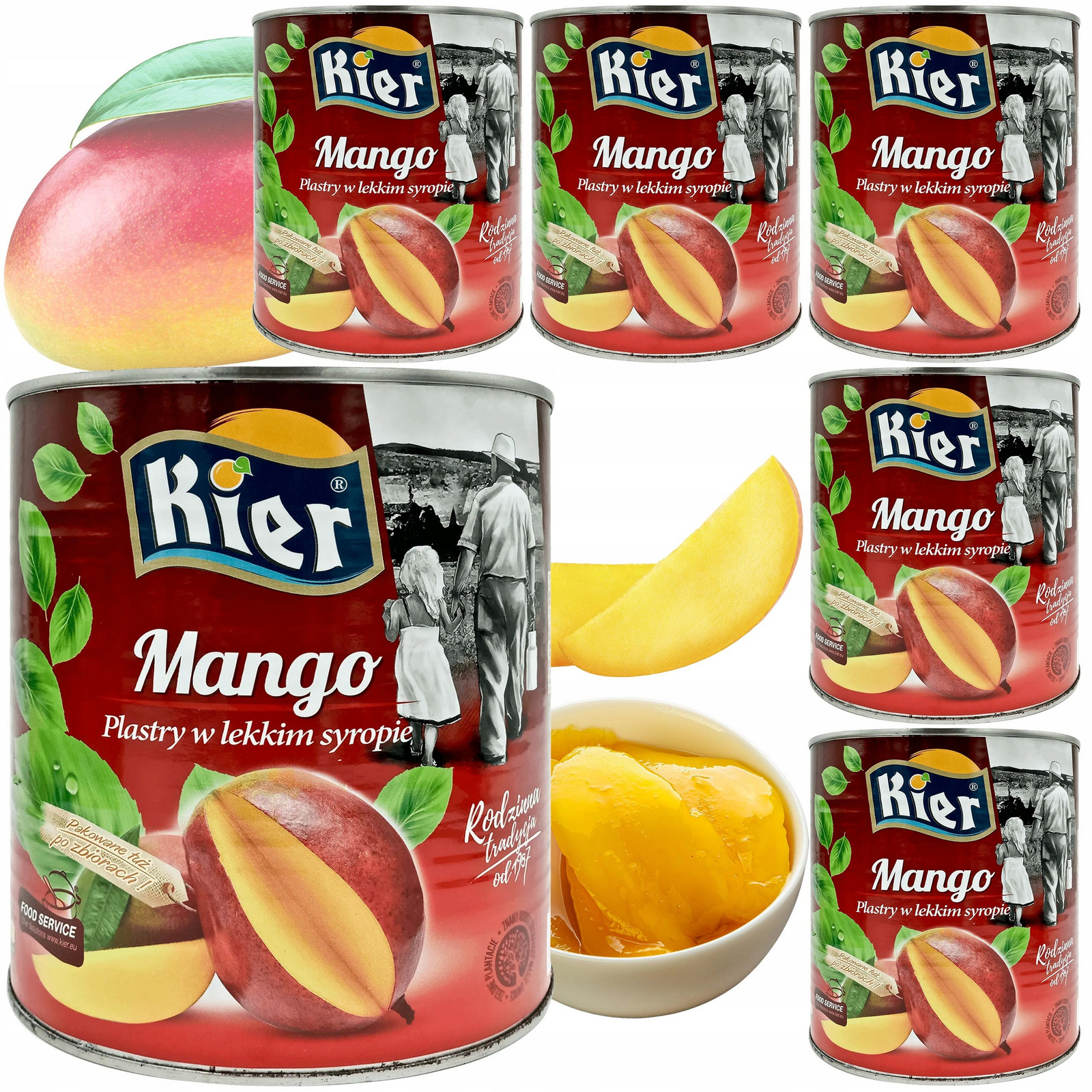 Mango Plátky V Lehkém Sirupu 3050G Svářečka