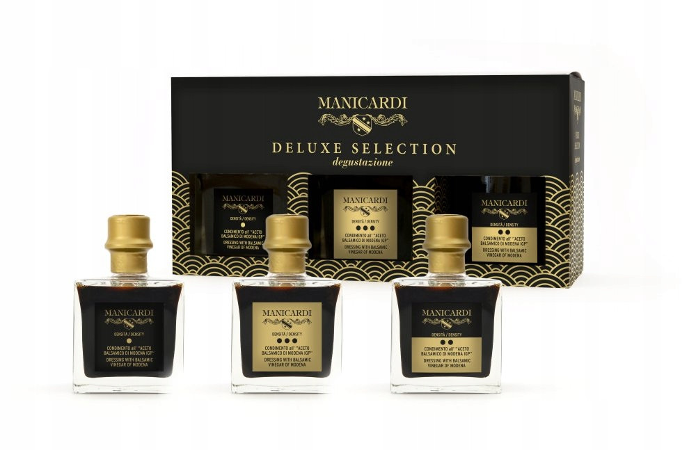 Dárková sada balzamikového octa z Modeny, 3 x 100 ml bez barviv