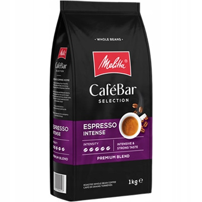 Káva zrnková Melitta Cafebar Espresso Intense 1kg pravé espresso