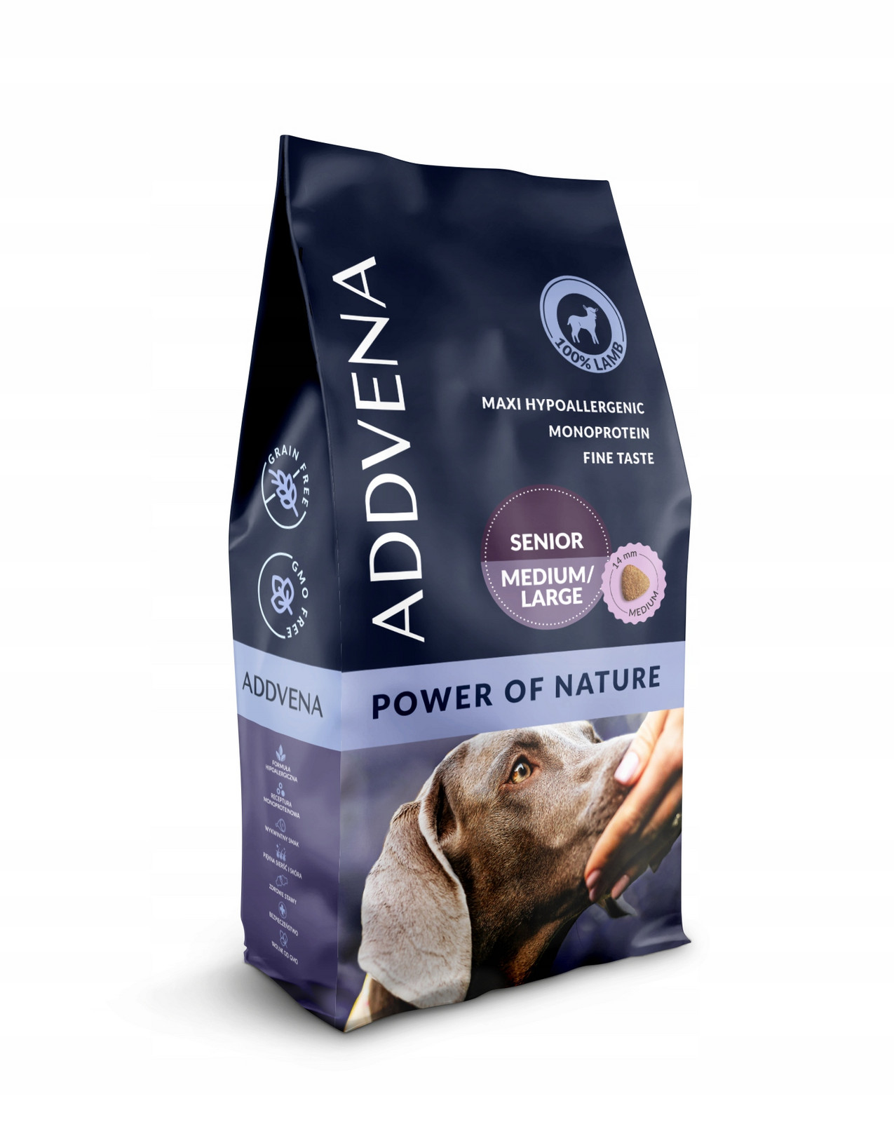 Addvena Power Of Nature Senior střední/velký 10 kg (Major 20+)
