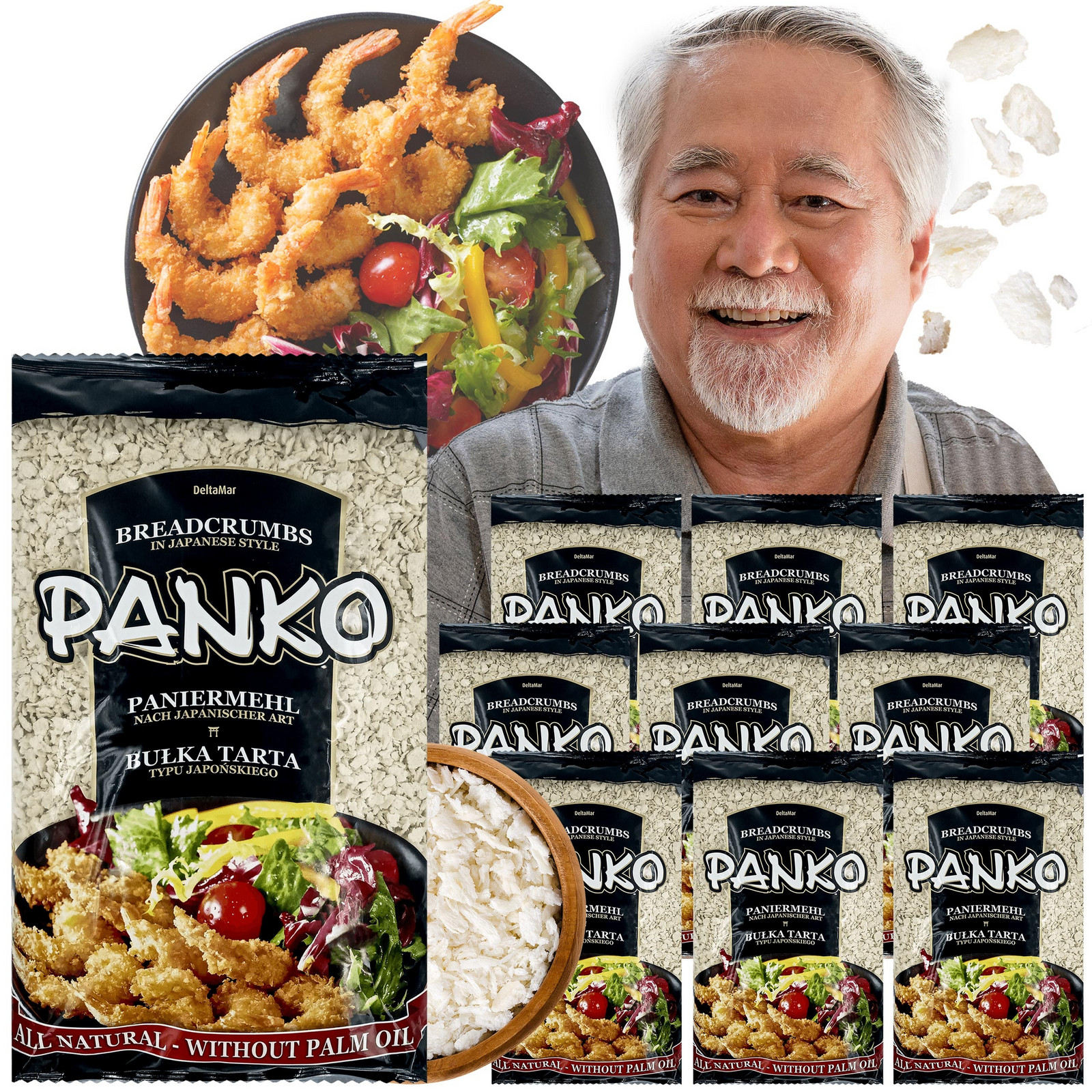 Obalovací Směs Panko Strouhanka Japonského typu 10 x 1kg