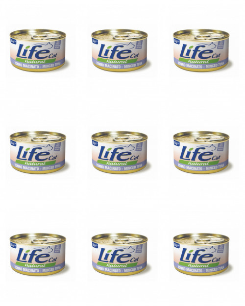 Life Cat Mokré krmivo pro kočky konzerva 85 g 9 ks