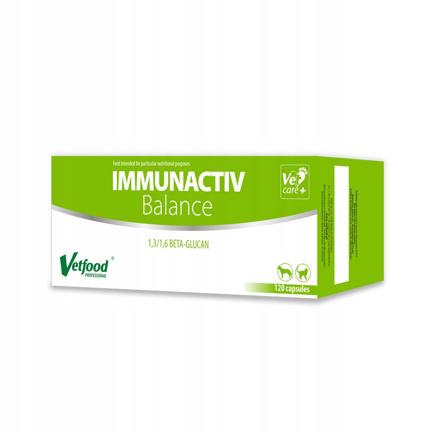 Vetfood Immunactiv Balance 120 kapslí.