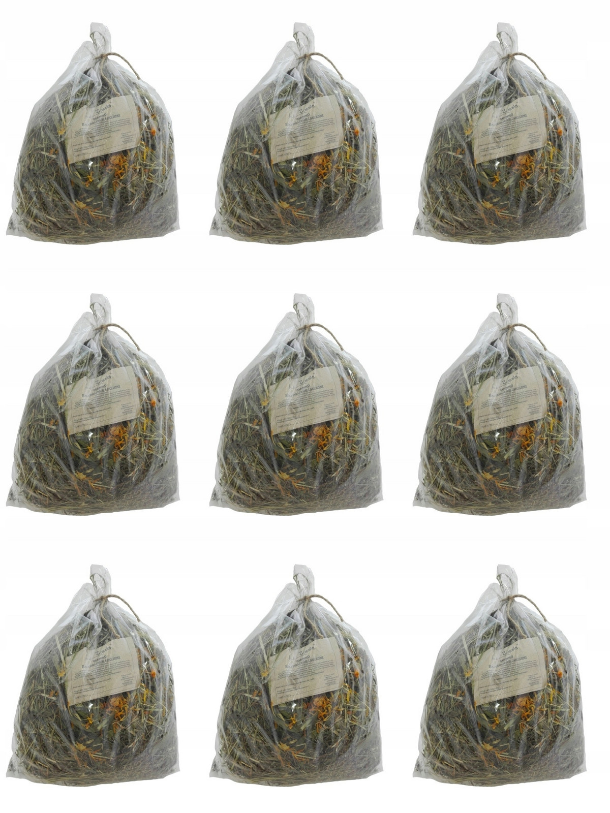 Zuzala Seno bylinky pro králíka hlodavců 9x300g