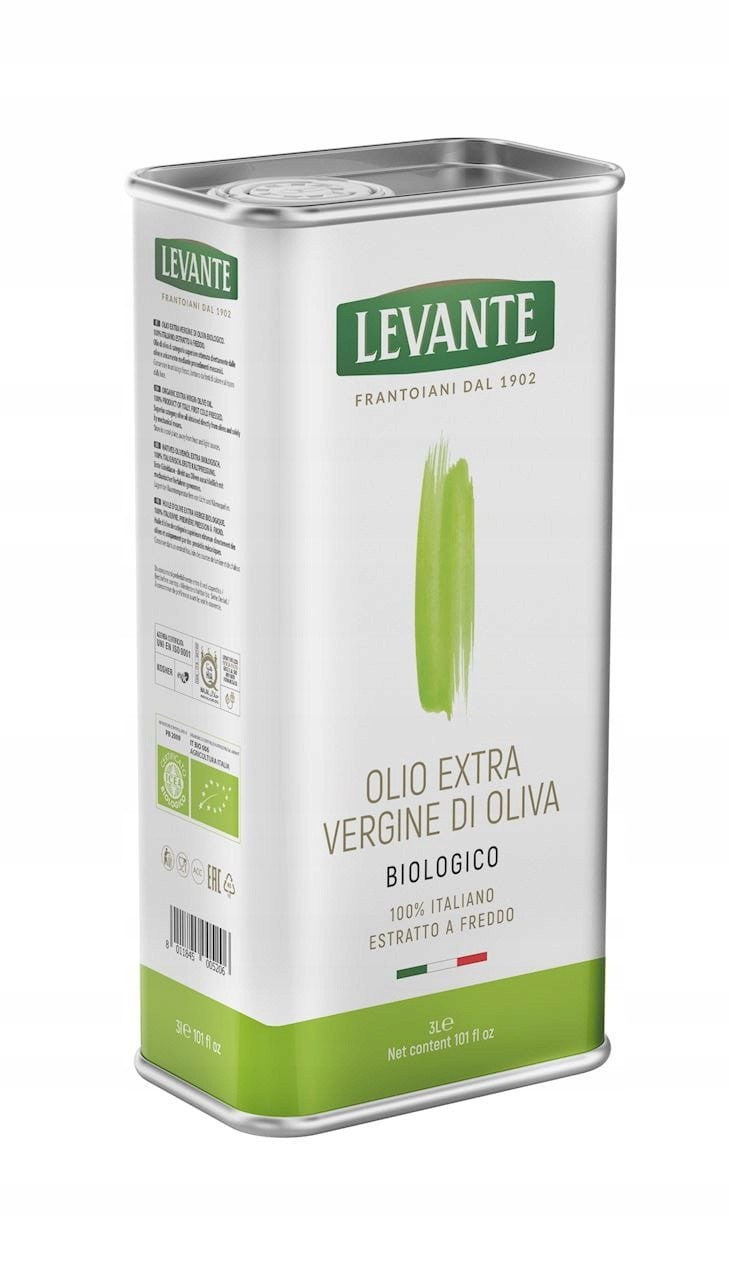 Extra Panenský Olivový Olej Bio 3 L Levante