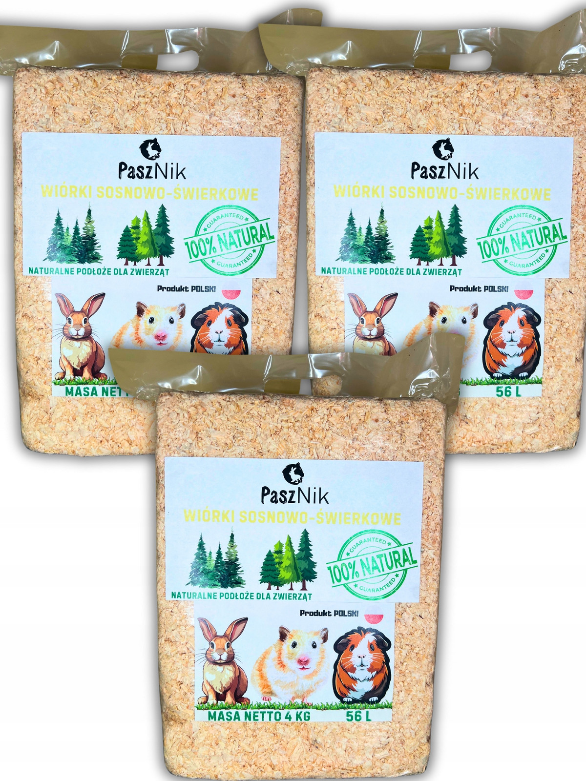 Piliny podestýlka 12kg pro hlodavce králíka kočky odprášené XXL Dárek!