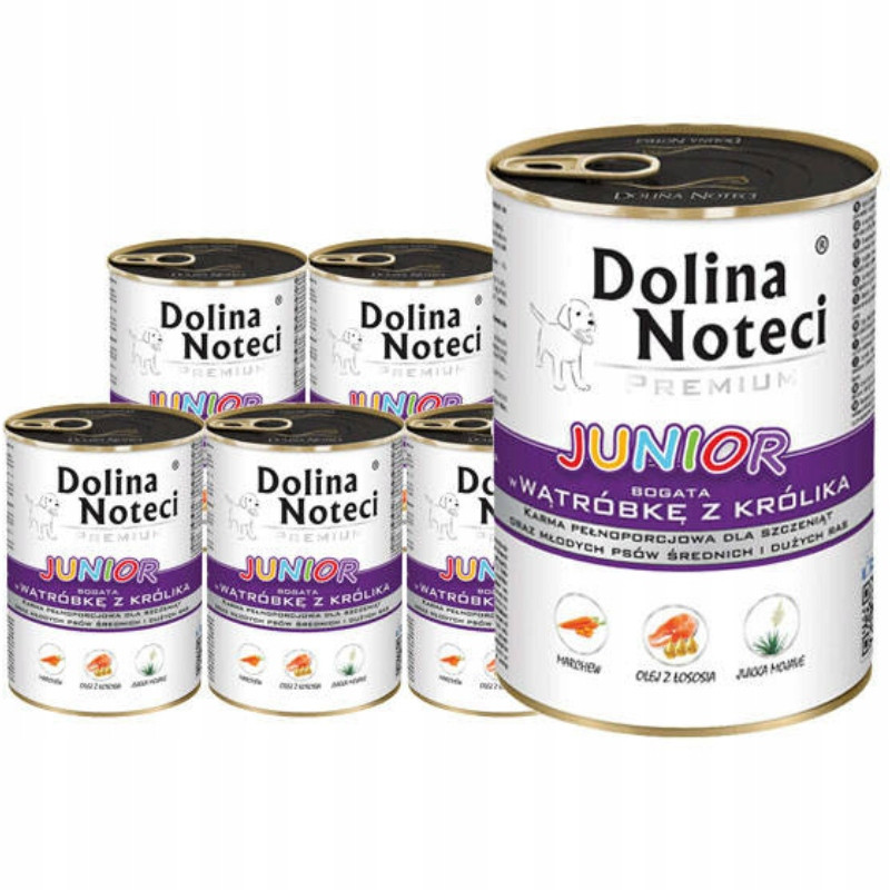 Dolina Noteci Premium Junior mix chutí 18x400g