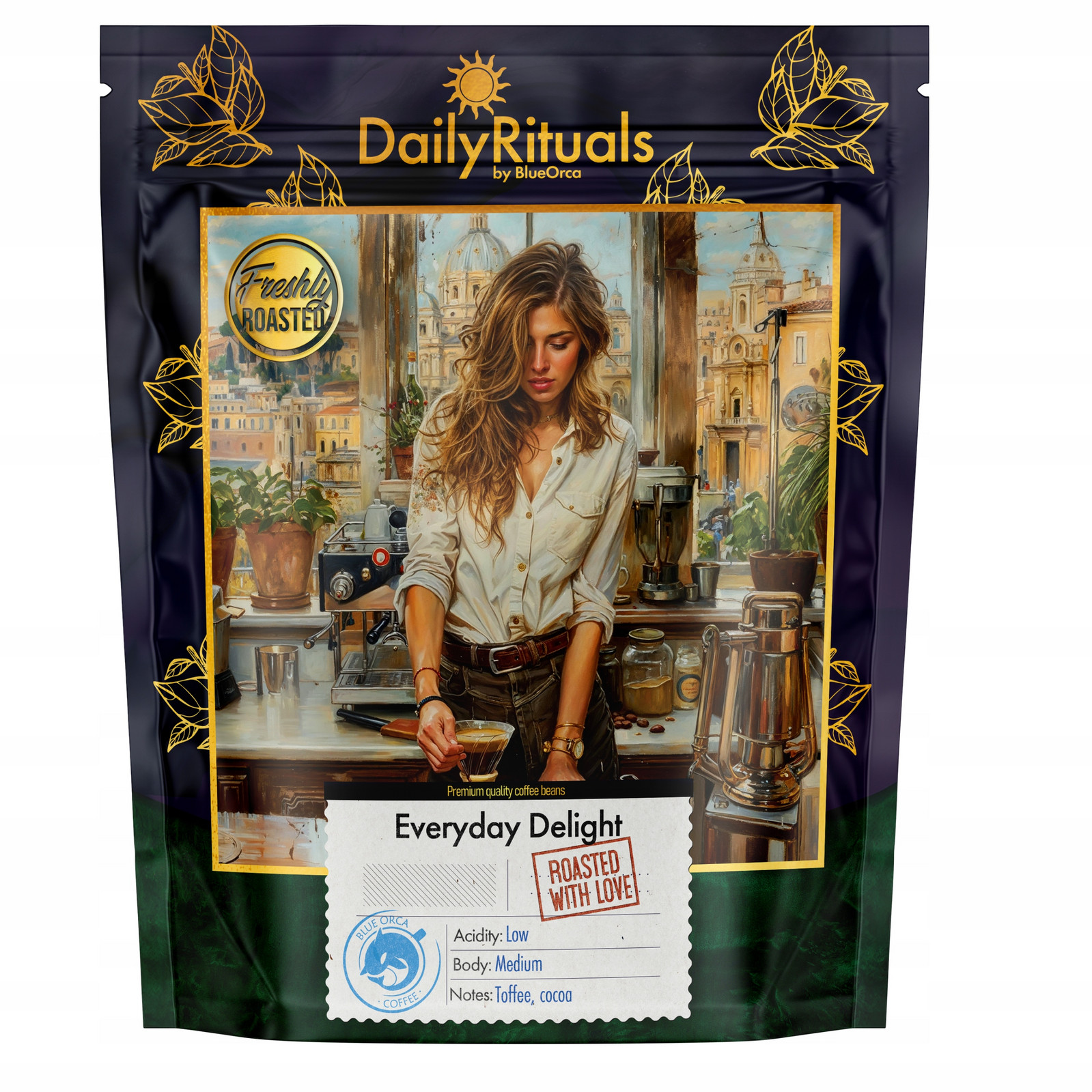 Káva zrnková Daily Rituals Everyday Delight Čerstvě pražená 100% Arabica