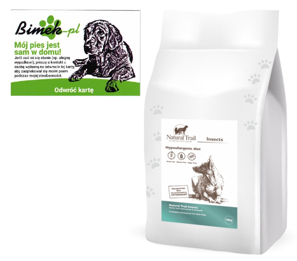 Natural Trail Premium Insects suché krmivo pro psy 10kg