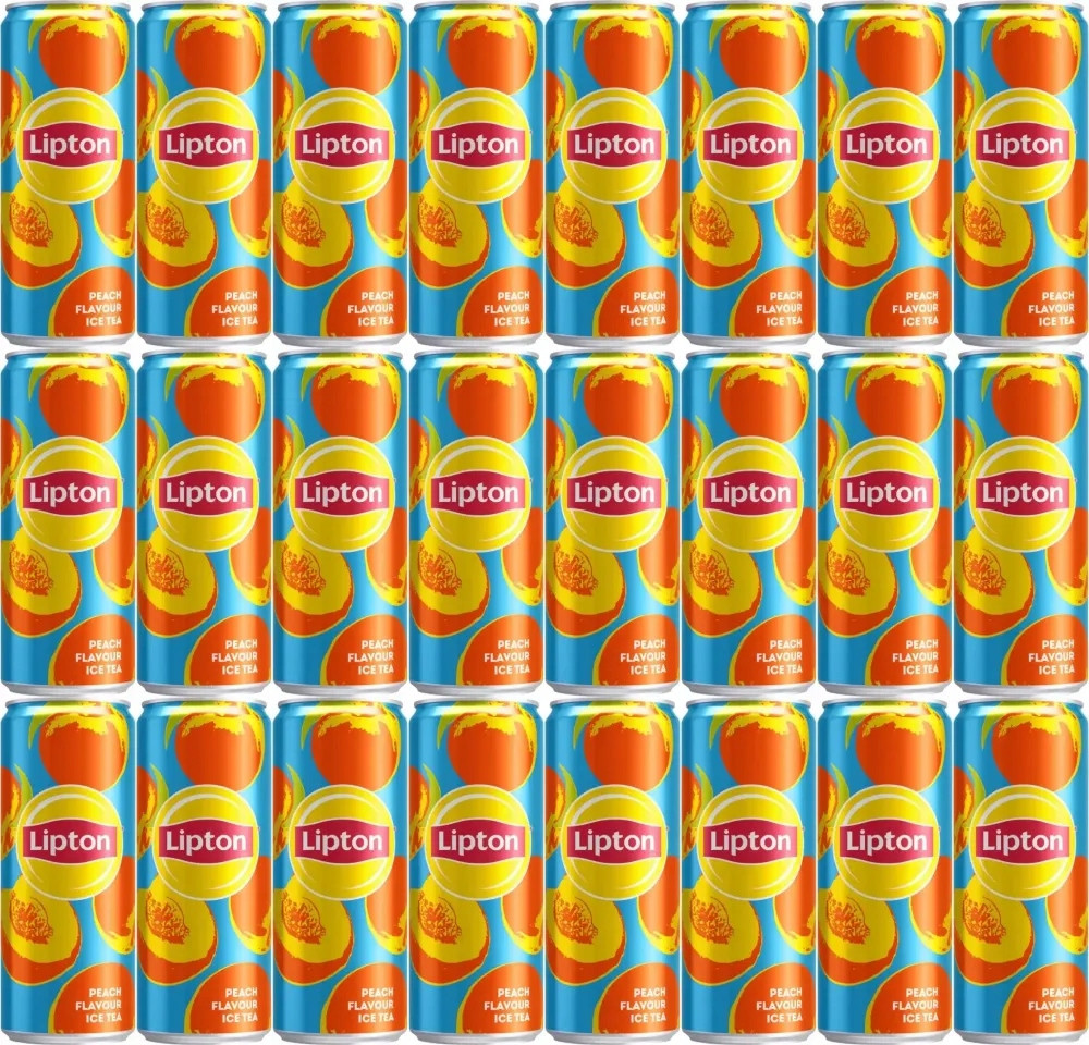 24x Neperlivý nápoj Lipton Ice Tea Peach 330 ml
