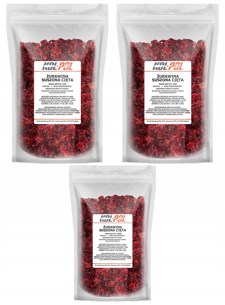 Žuravina Sušená 2,5kg Řezaná přírodní kvalita