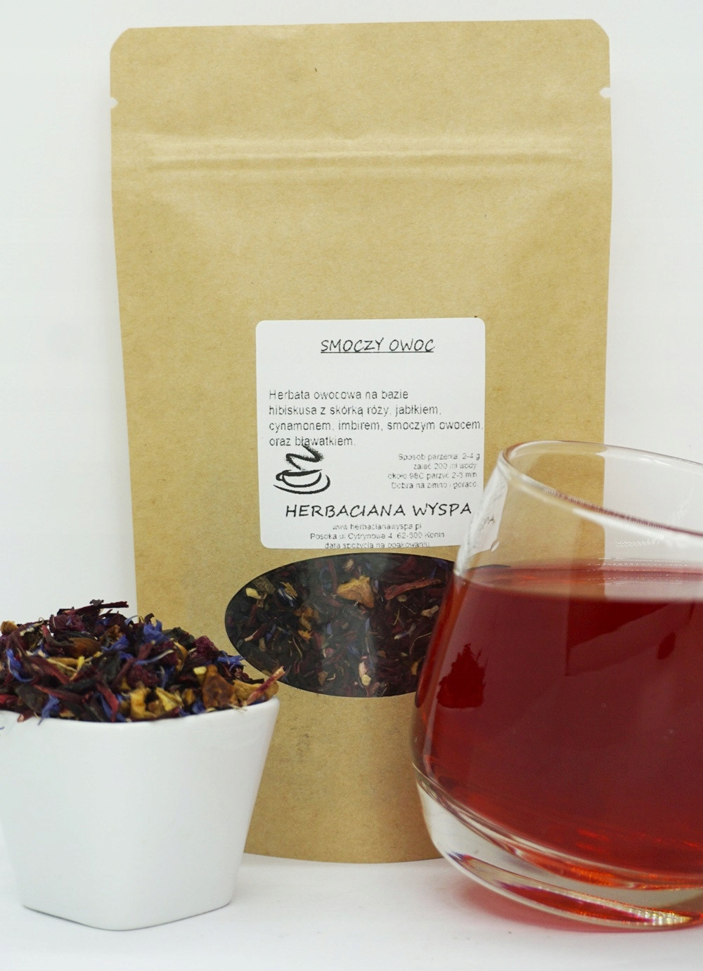 Čaj ovocný Dračí Ovoce 500 g s jemným nádechem kořeněného koření