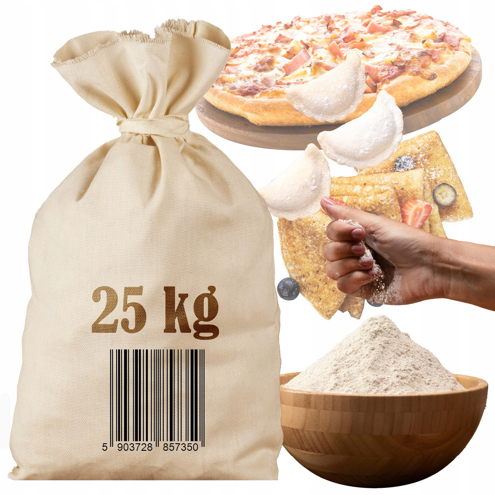 Pšeničná Mouka Typ 500 25KG Sáček