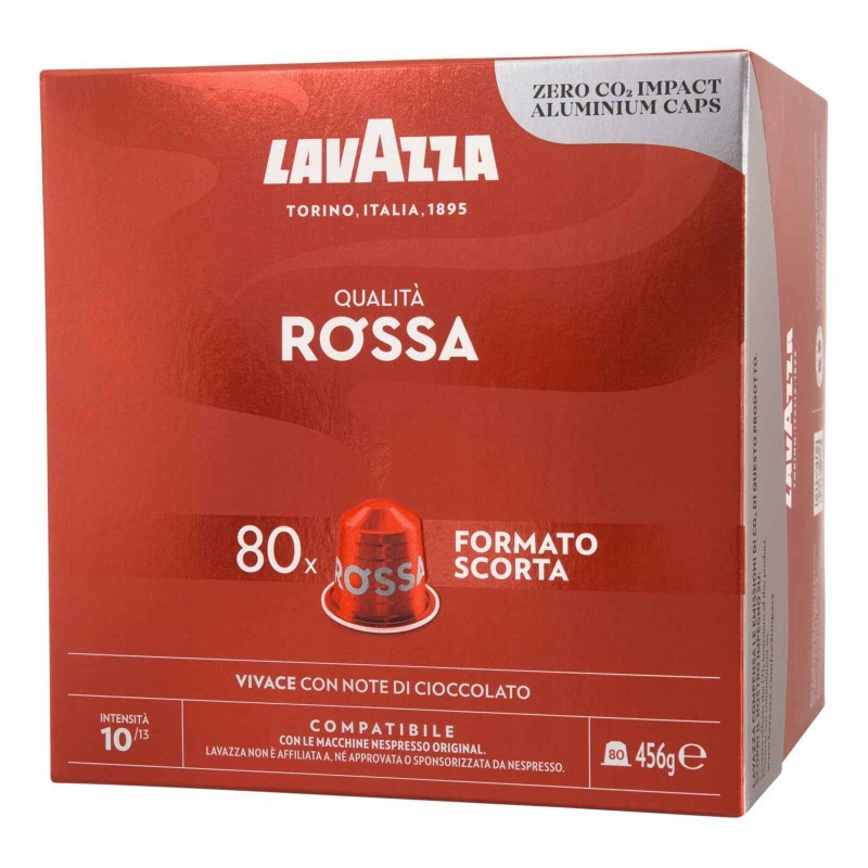 Kávové kapsle pro Nespresso Lavazza Espresso Qualita Rossa 80 ks