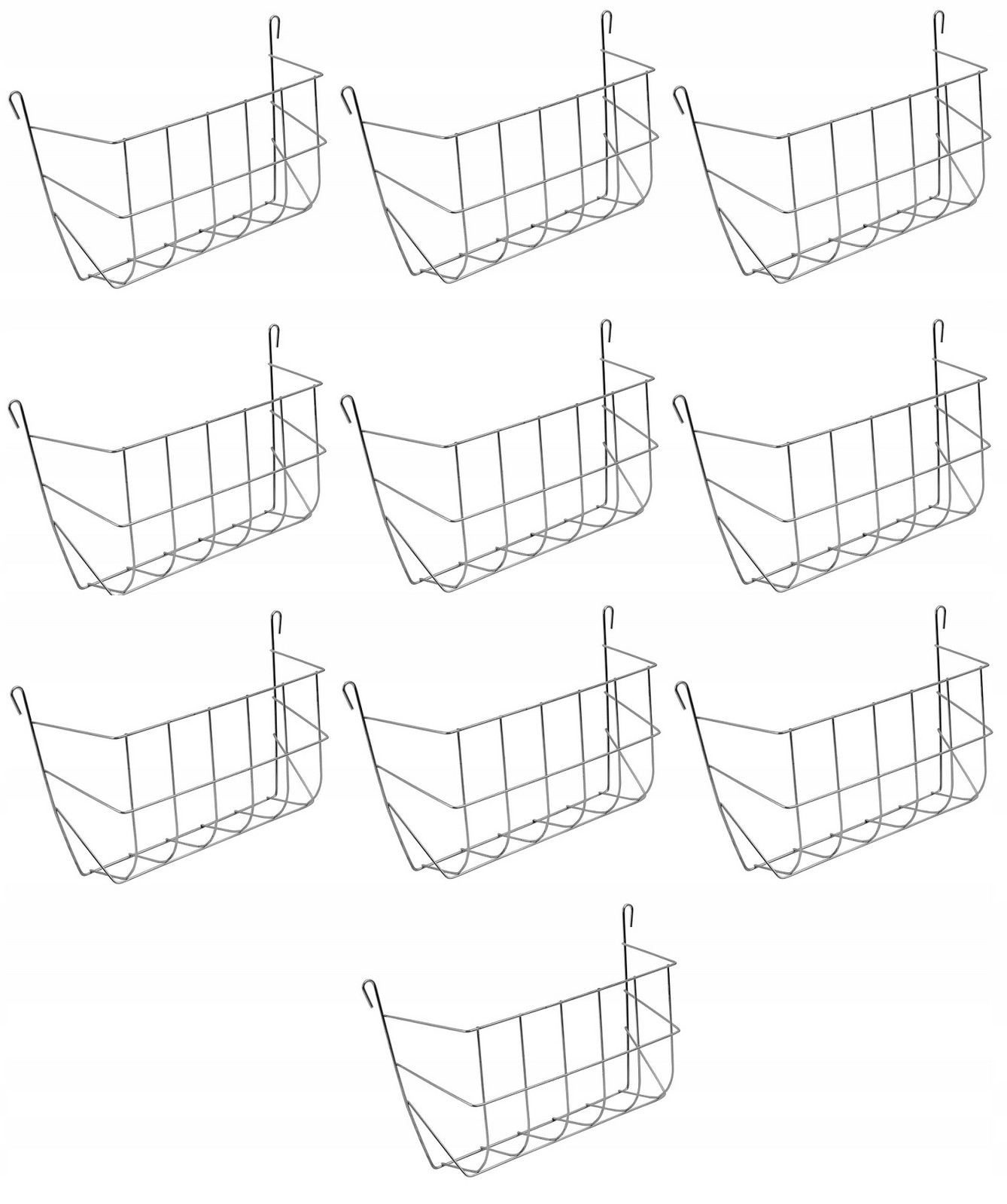 Hasicí přístroj pro králíky žebřík na seno 25cm 10 Ks