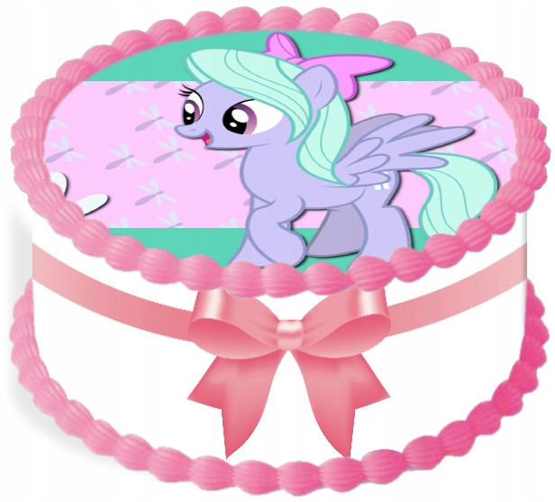 oplatek na dort 20 cm My Little Pony Narozeniny