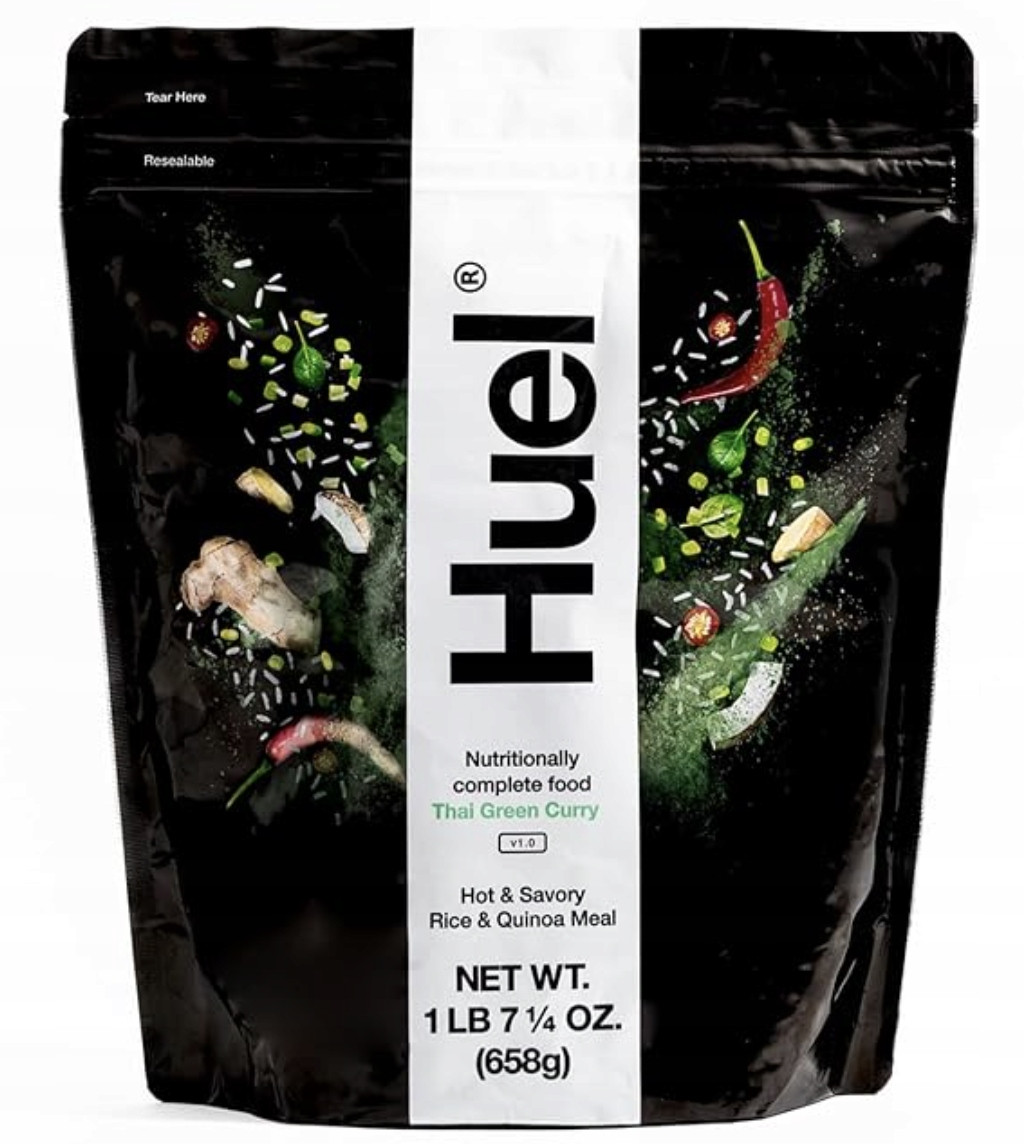 Huel Hot & Savoury Thajské zelené kari 7 jídel Ostré odměrka