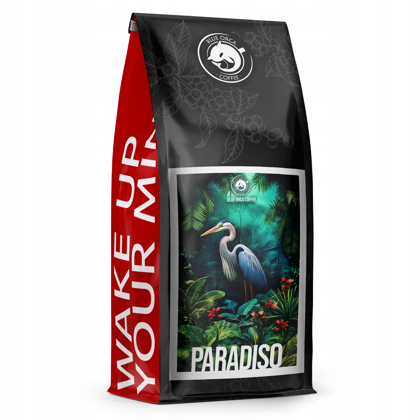 Káva zrnková 1KG Paradiso 100% Arabica Čerstvě pražená Blue Orca Coffee