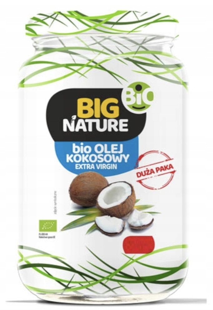 Big Nature Kokosový olej extra panenský bio 900 ml