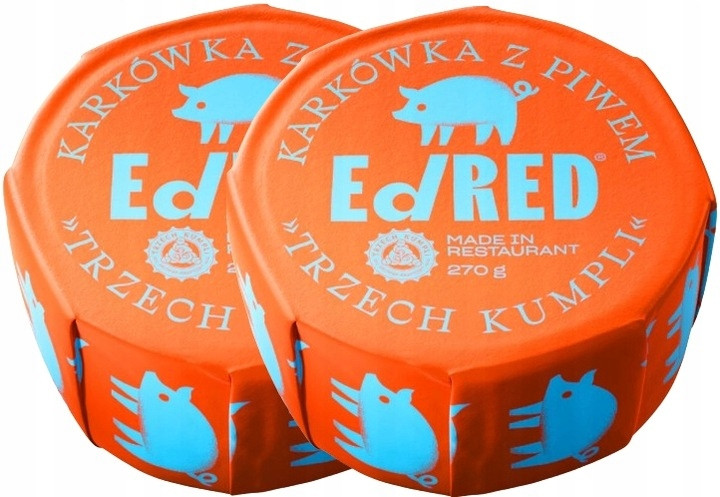 2x EdRED Krkovička s pivem