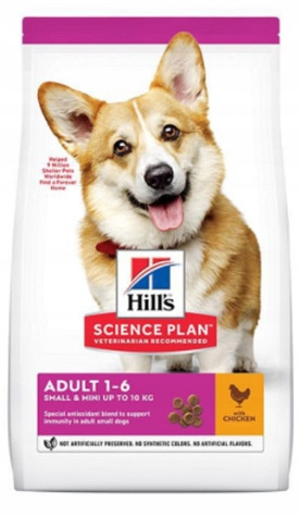 Hill's Sp Canine Adult Small Mini Chicken 1,5kg