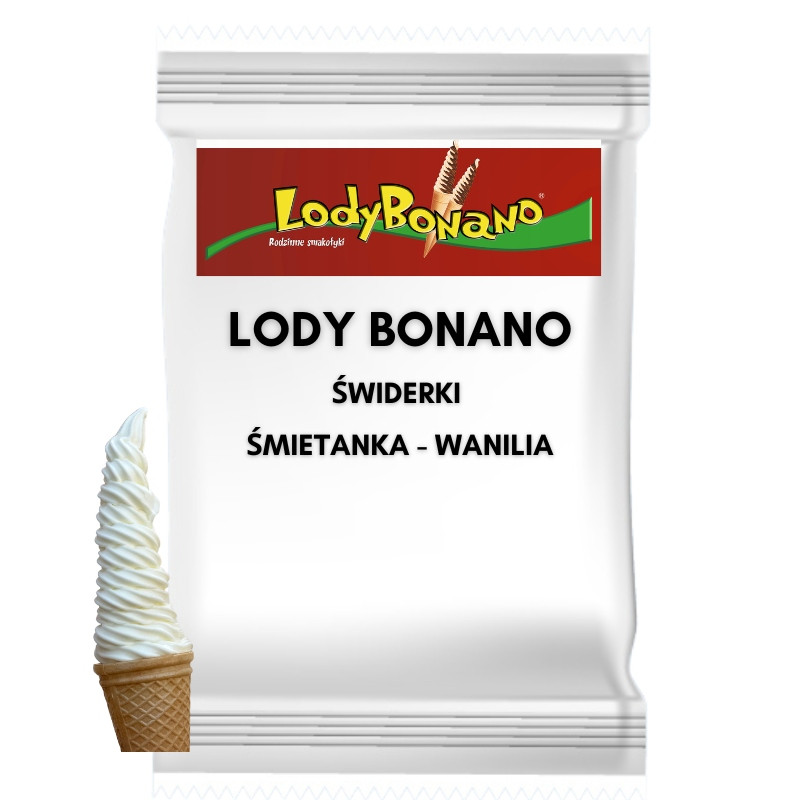 Zmrzlina v prášku smetany Vanilkový koncentrát 2 kg Zmrzlina Bonano