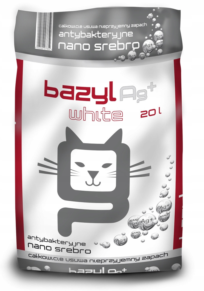 Bazyl Ag+ Bílý 20l