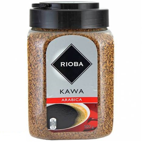 Káva rozpustná Rioba 100% arabica 500g