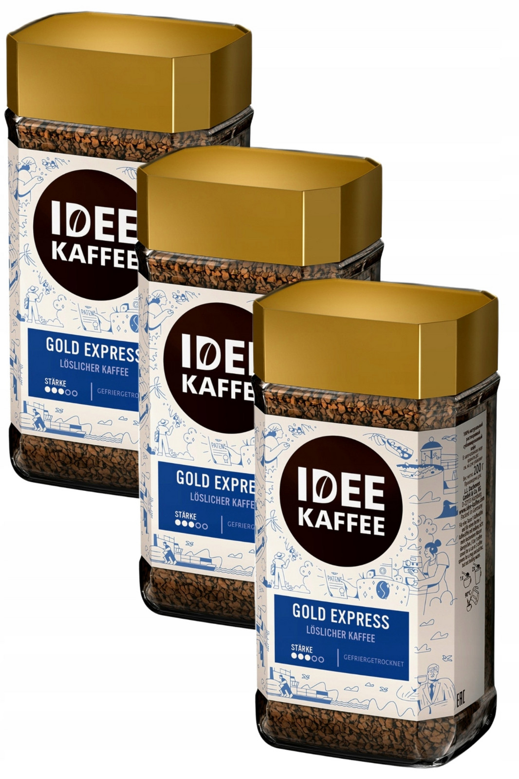Káva rozpustná Idee Kaffee 200 g