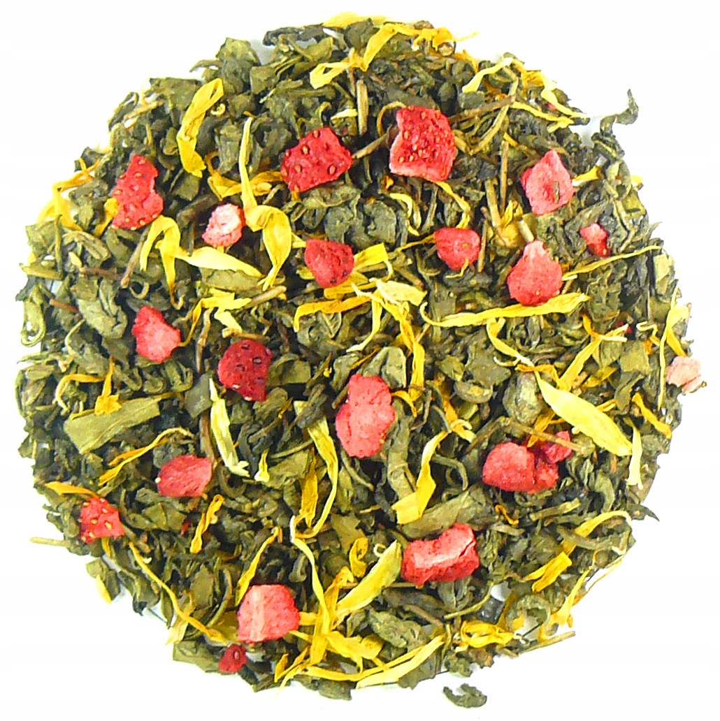 Čaj Zelený Ceylon Jahoda Mango pýcha 1kg