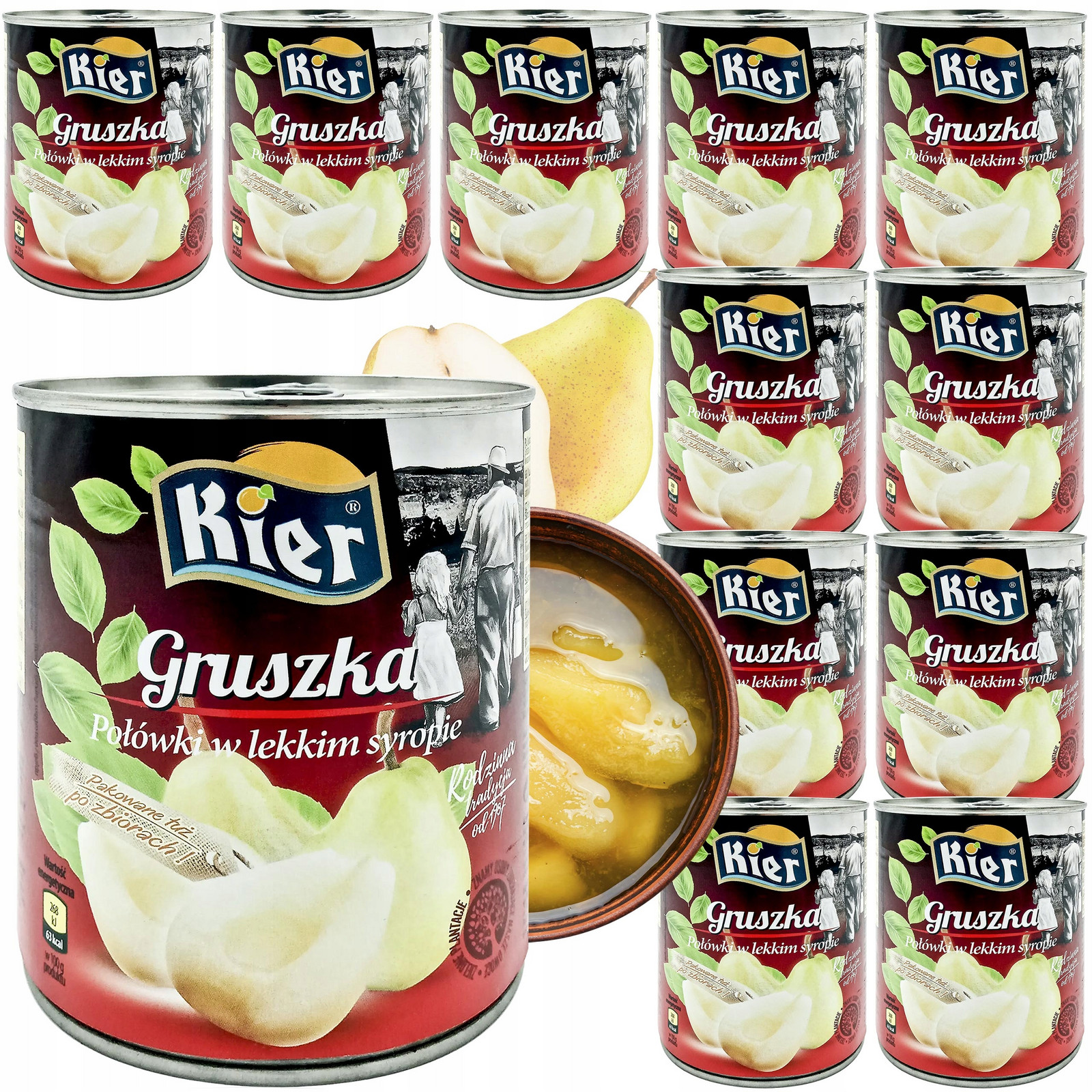 Hruška Půlky V Sirupu 840G Svářečka Velkoobchod