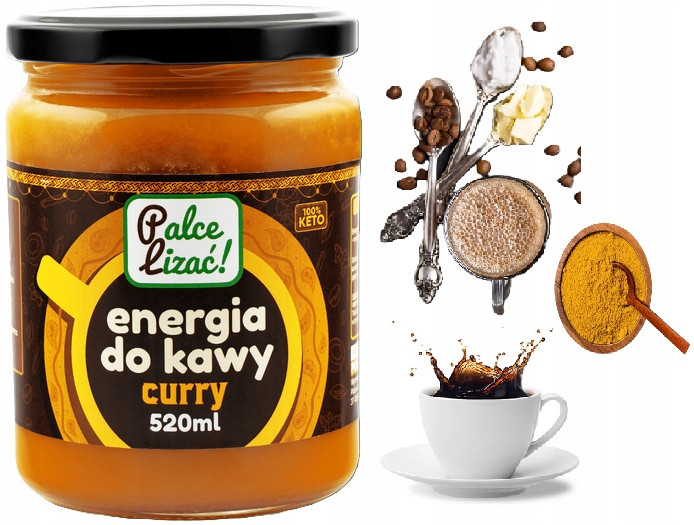 Energie Na Kávu S Kari 520 ml Palce Lizać Káva Kulovzdorná