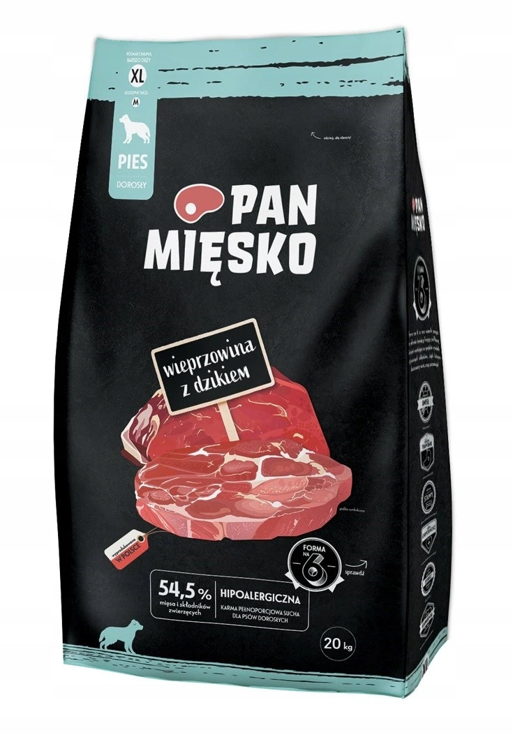 Pan Mięsko Vepřové s divočákem XL 20kg
