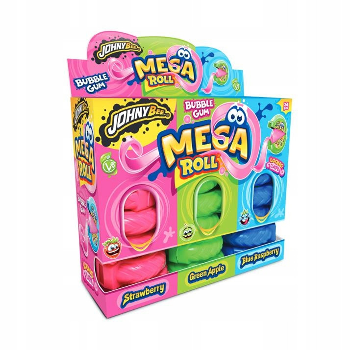 Roll Bubble Gum Žvýkačka V Roli 24ks