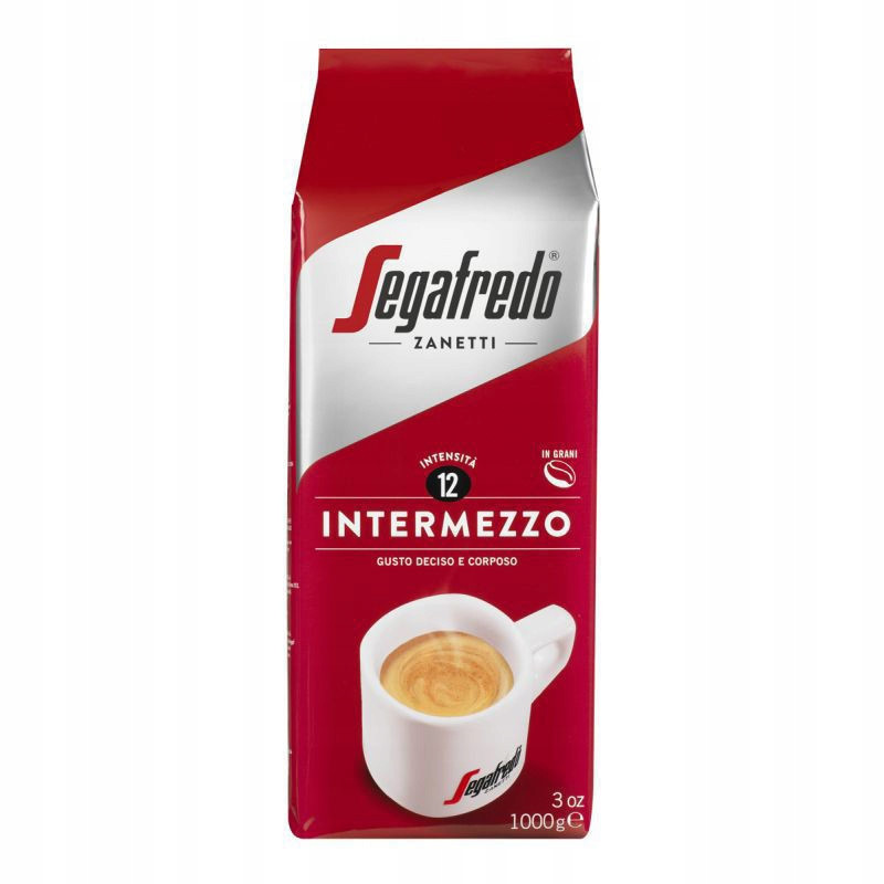 Káva zrnková míchaná Segafredo Intermezzo 1000 g