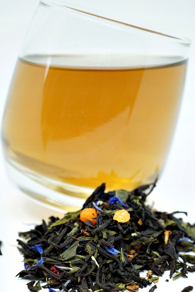 Royal Tea 500 g černý čaj Ceylon+Sencha+Honey