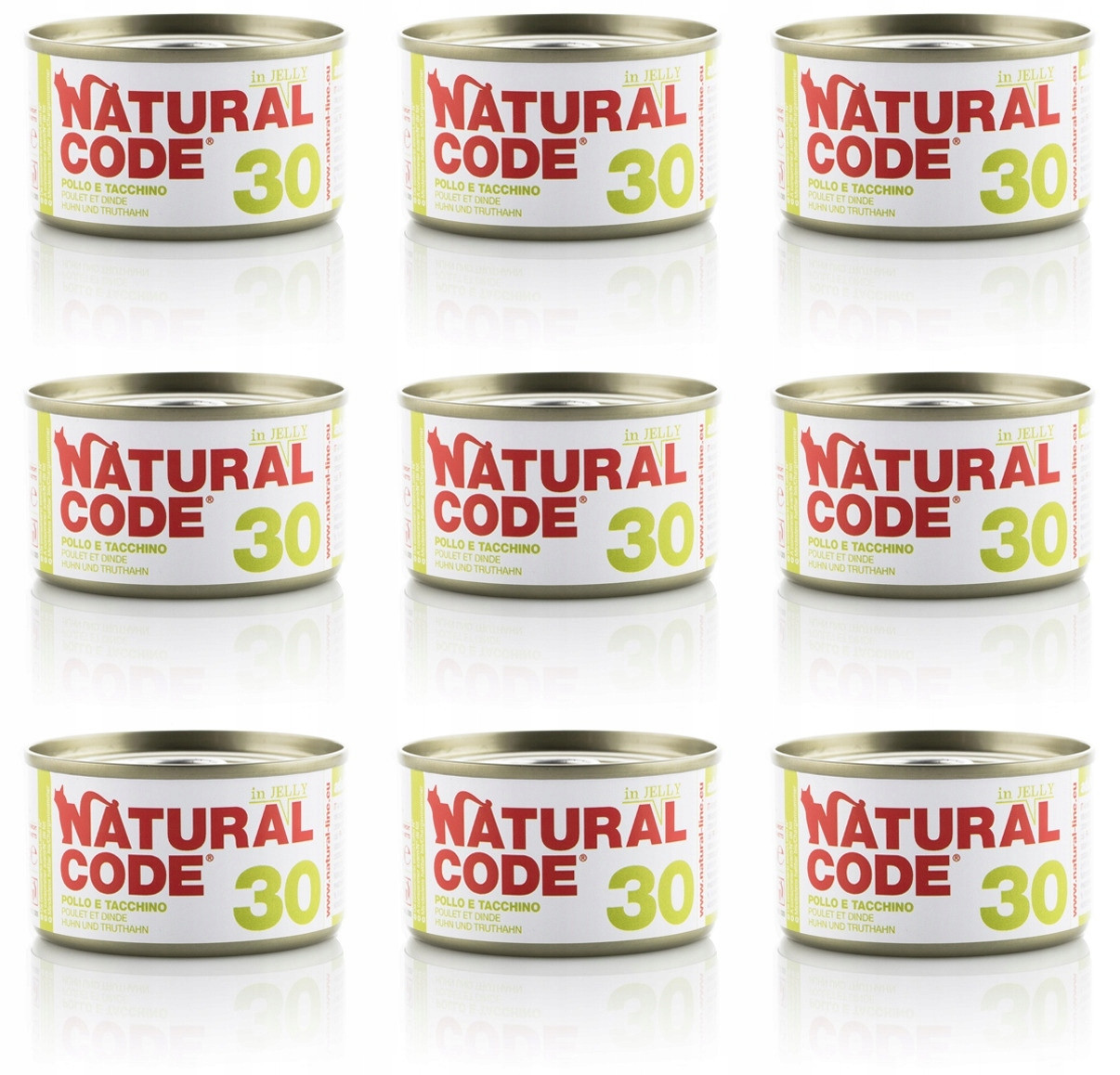 Natural Code 30 Kurčka Indyk V Galaretce 12x 85g