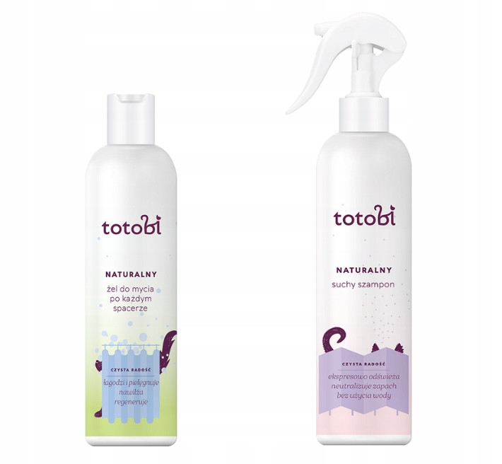 Set Totobi Přírodní gel na mytí po každé procházce Suchý šampon