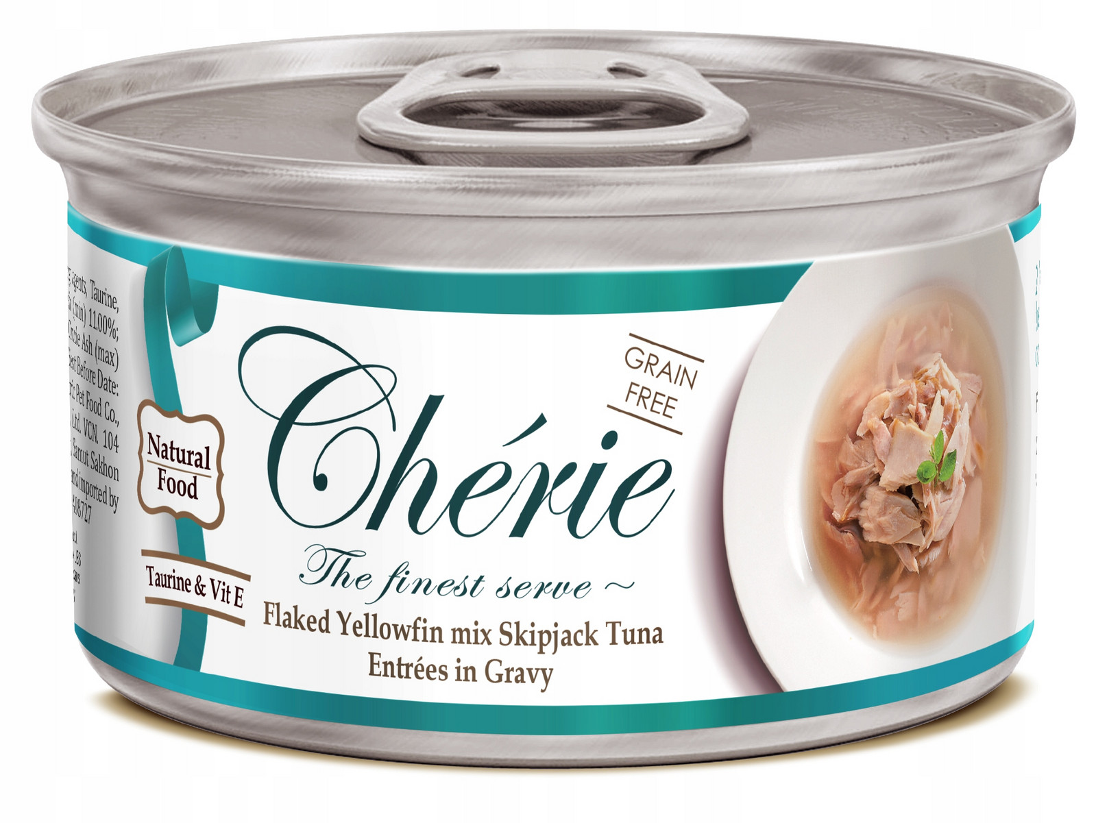 Chérie Premium Kousky tuňáka v omáčce 24 x 80g