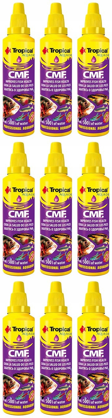 Tropical Cmf lék na bakterie a plísně 9x30ml