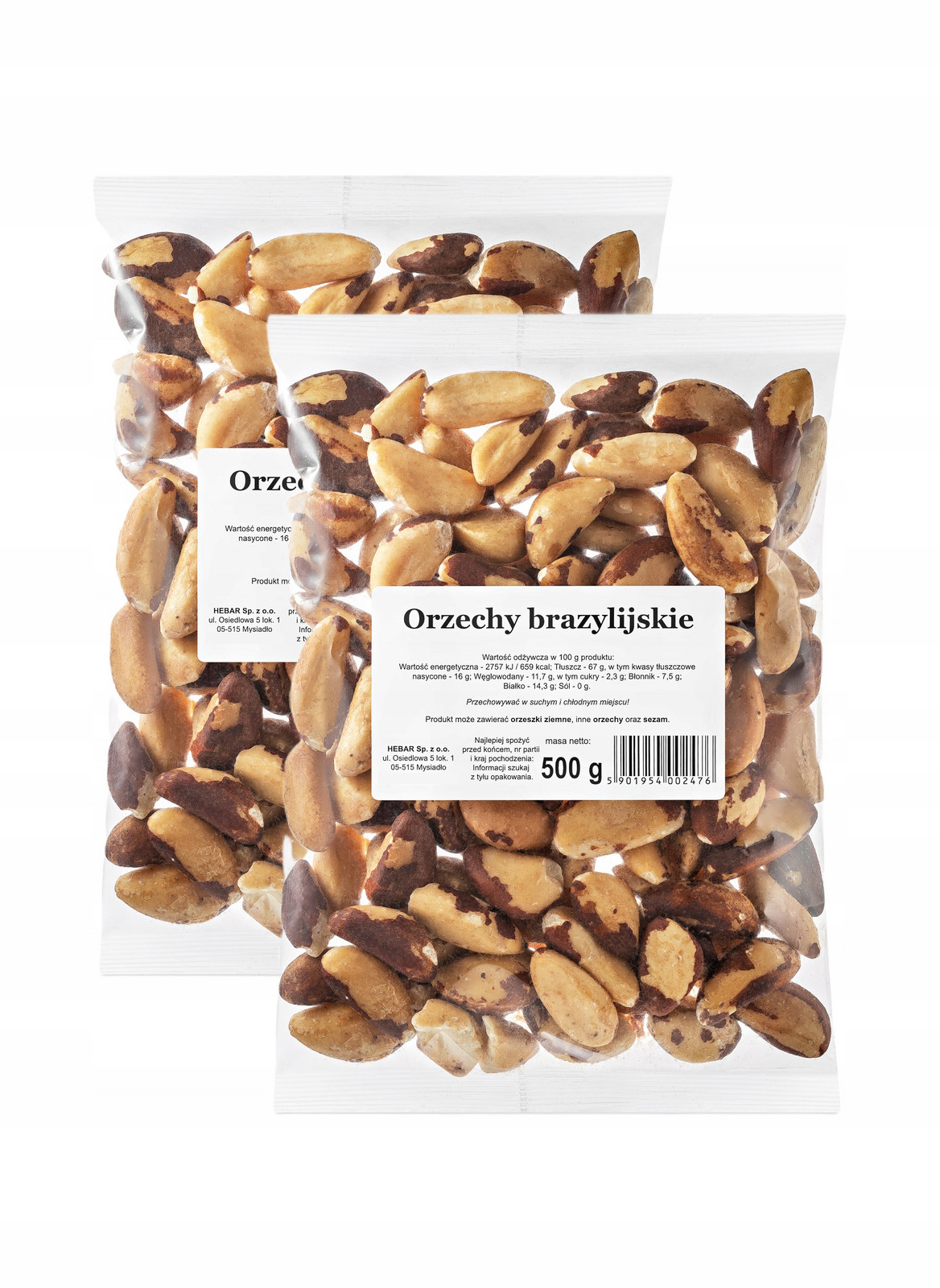 Para Ořechy Celé 1 kg 1000 g Premium Velké Přírodní Čerstvé