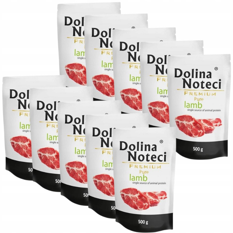 Dolina Noteci Premium Pure Jehněčí 10x500g