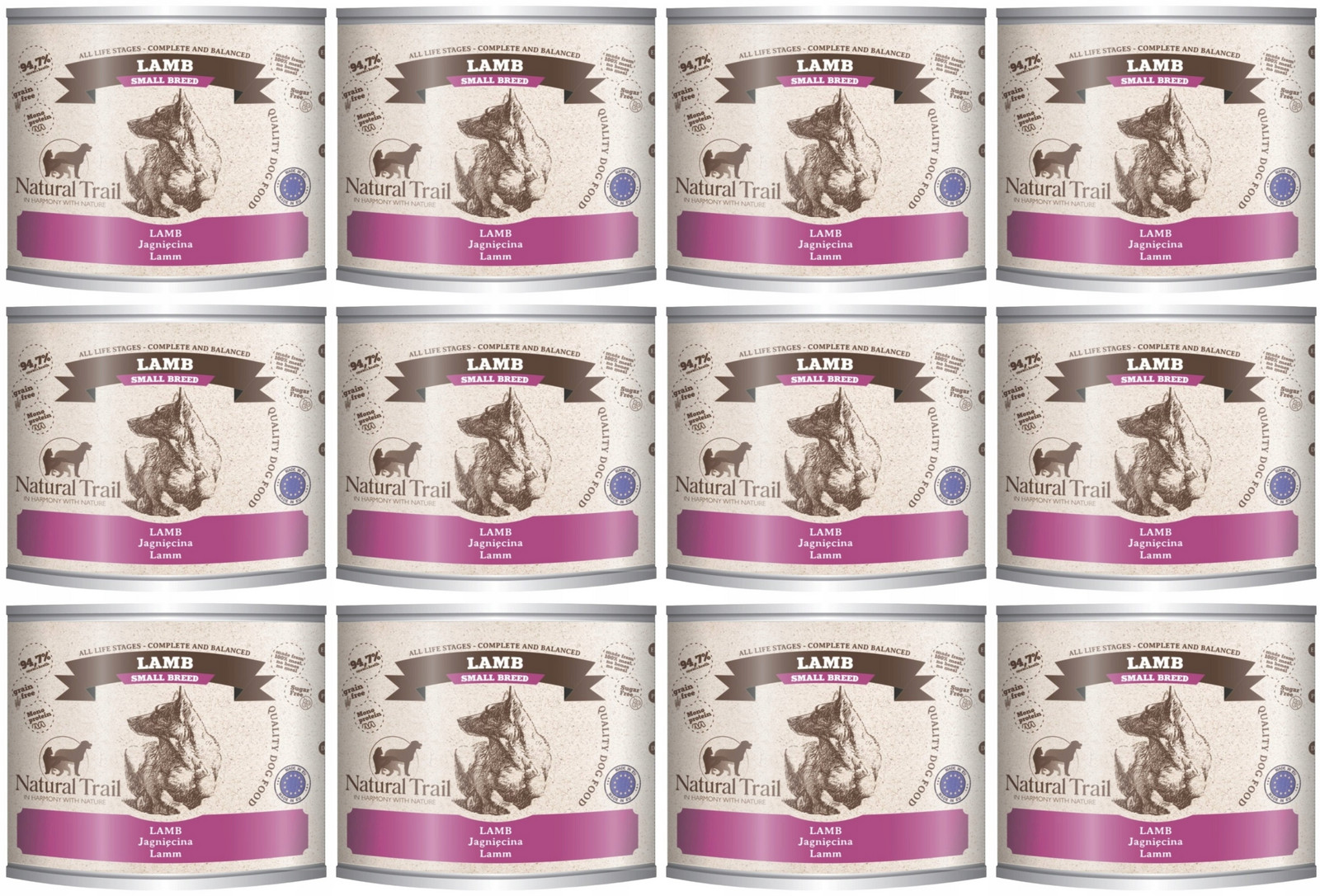 Natural Trail Small Breed Lamb 12 x 200 g