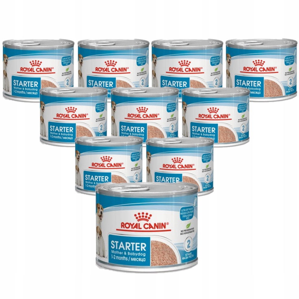Vlhké Krmivo Royal Canin Shn Starter Mousse 10x195 g