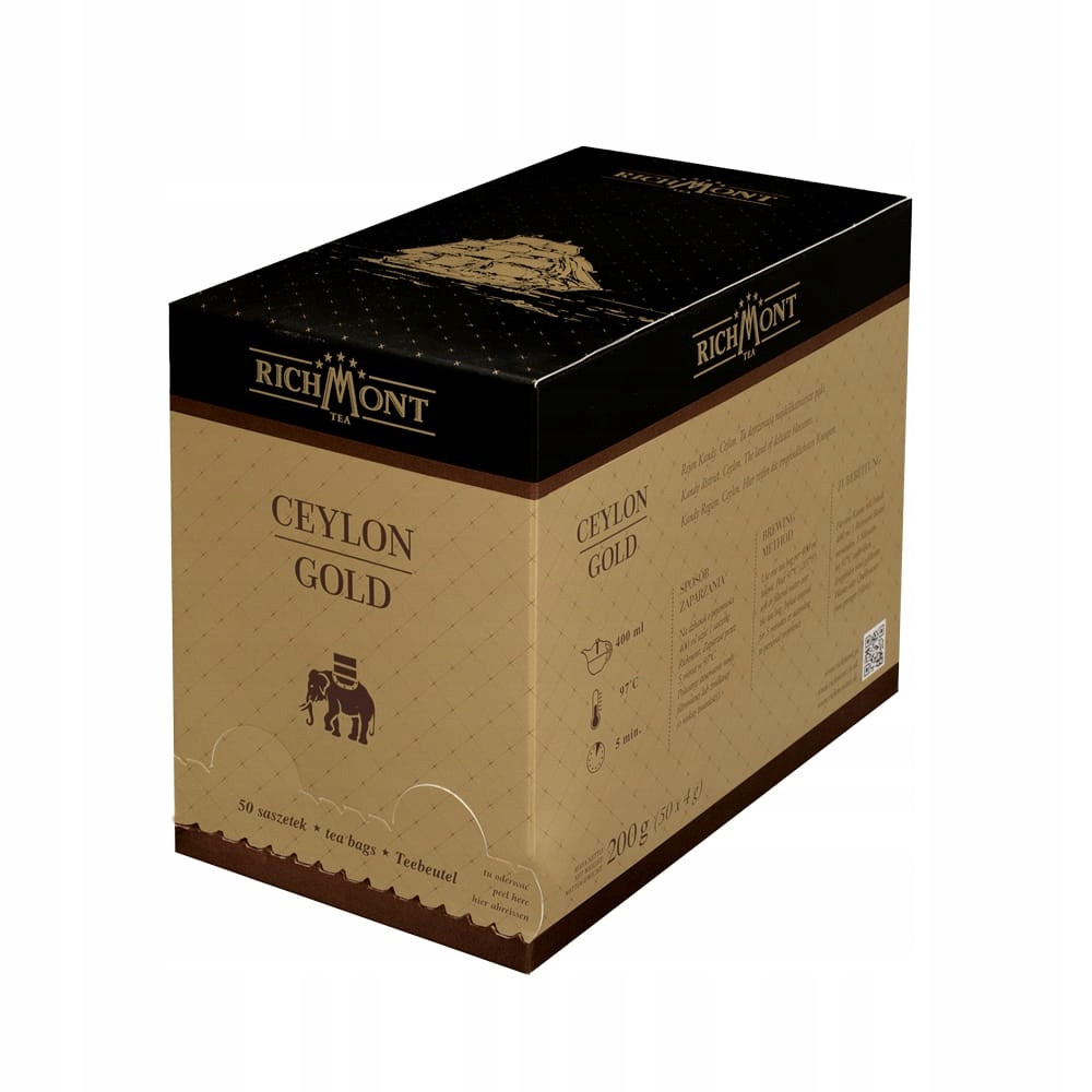 Čaj Ceylon Gold 50 ks Richmont
